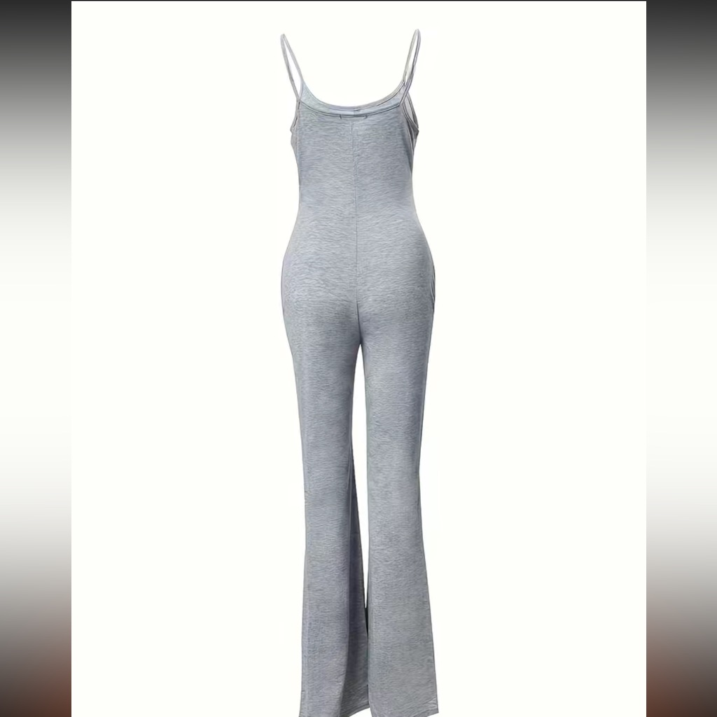 Solid Slim Cami Jumpsuit
